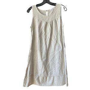 Blue Orchid 100% Linen Dress XS